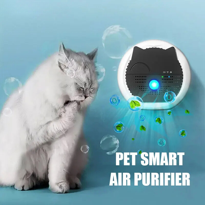 Cat Litter Box Deodorizer & Smart Air Purifier