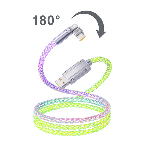 120W RGB Fast Charging Cable
