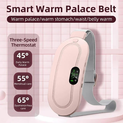 ThermiEase™ Relief Belt — On-the-Go Menstrual Comfort