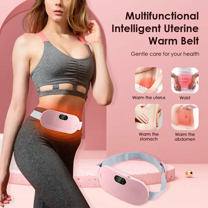 ThermiEase™ Relief Belt — On-the-Go Menstrual Comfort