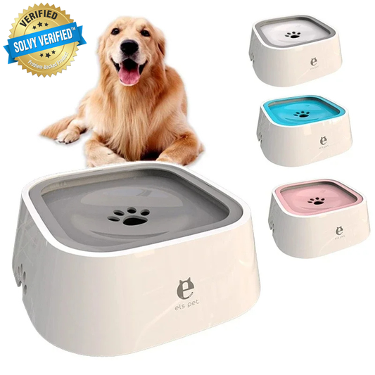 Pet Floating Water Bowl for Dogs with Advanced Features for Clean and Tidy Hydration.