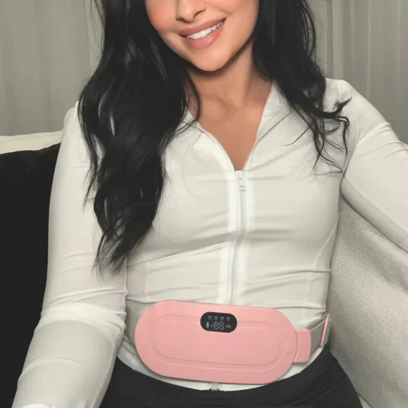 ThermiEase™ Relief Belt — On-the-Go Menstrual Comfort