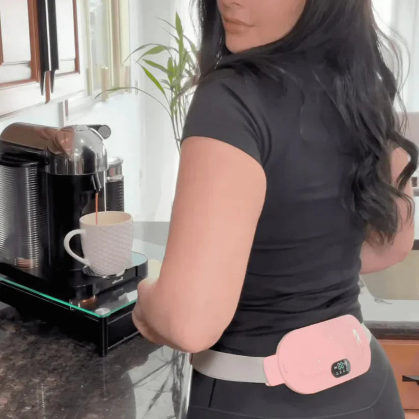 ThermiEase™ Relief Belt — On-the-Go Menstrual Comfort