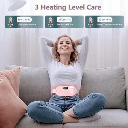 ThermiEase™ Relief Belt — On-the-Go Menstrual Comfort