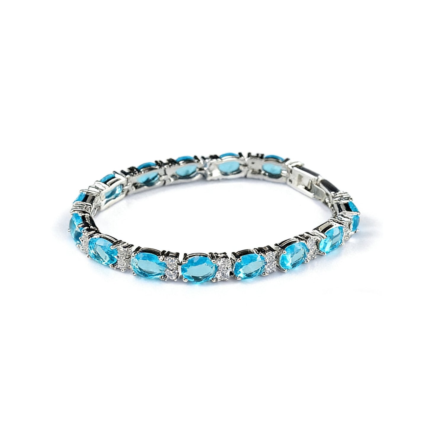 Zircon Crystal Inlaid Bracelet for Women